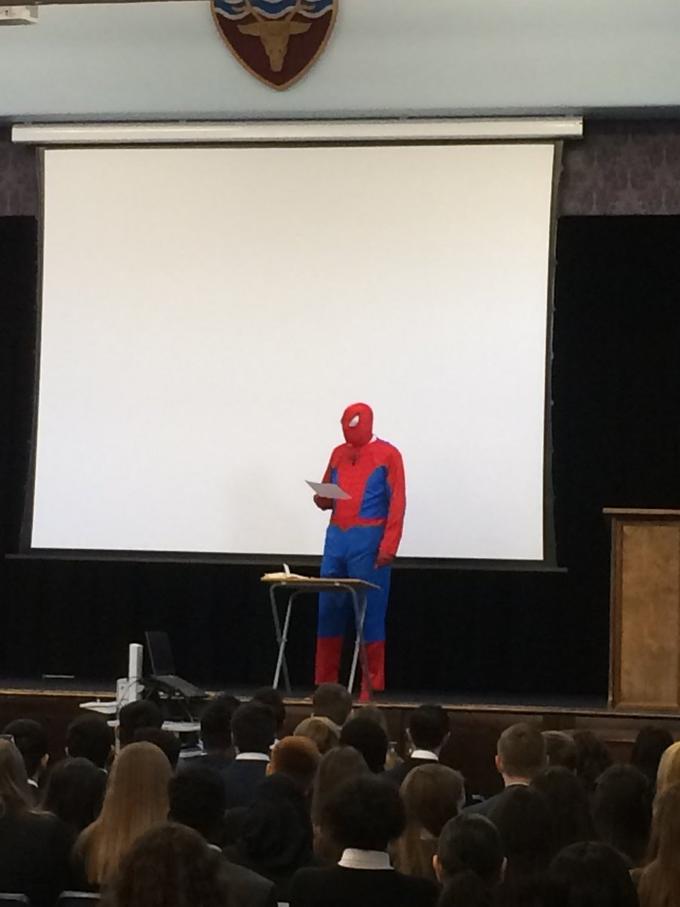 میم خام سخنرانی مرد عنکبوتی